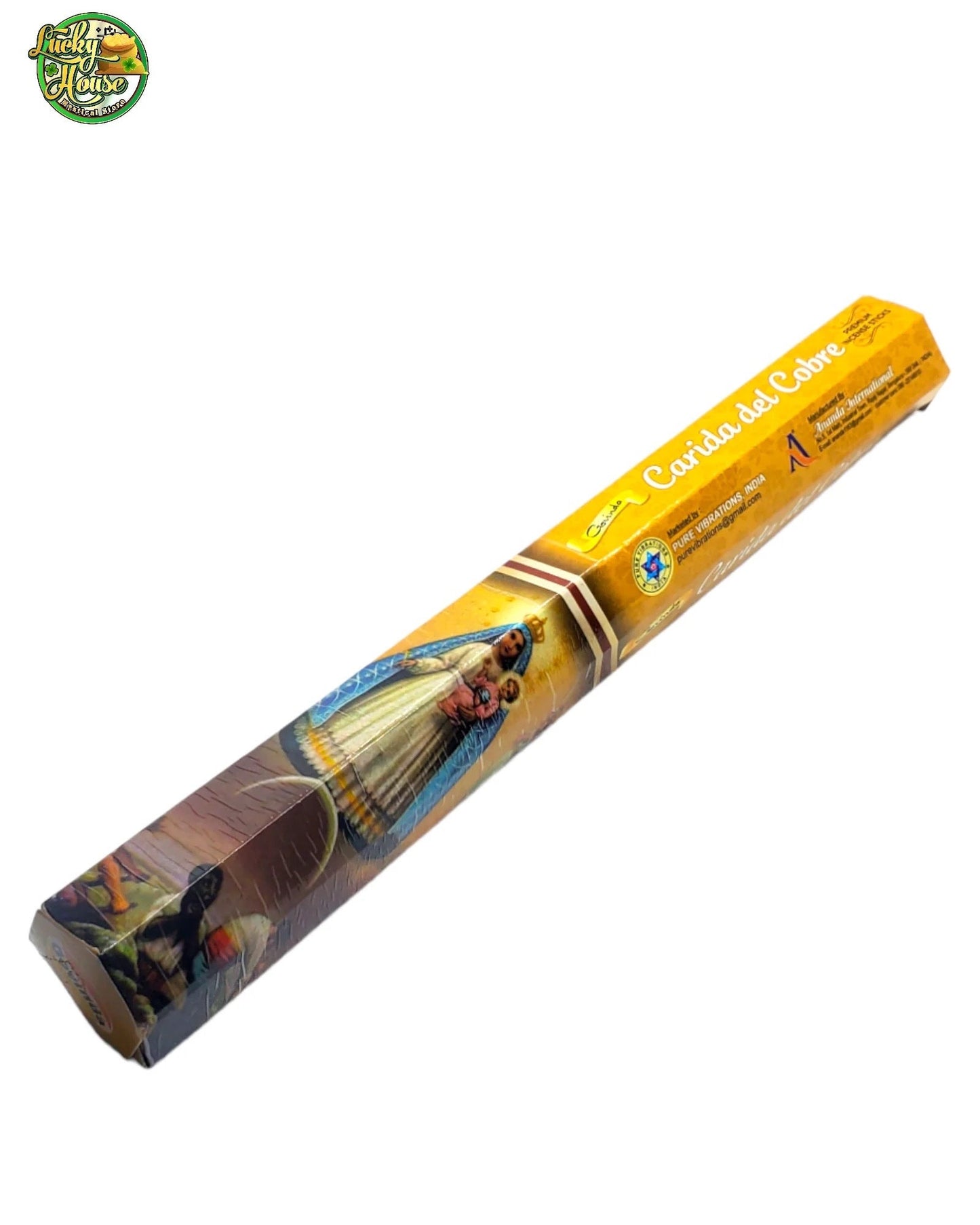 La Caridad del Cobre | Incense | Approximately 20 Sticks | Santeria | Hoodoo | Palo Mayombe