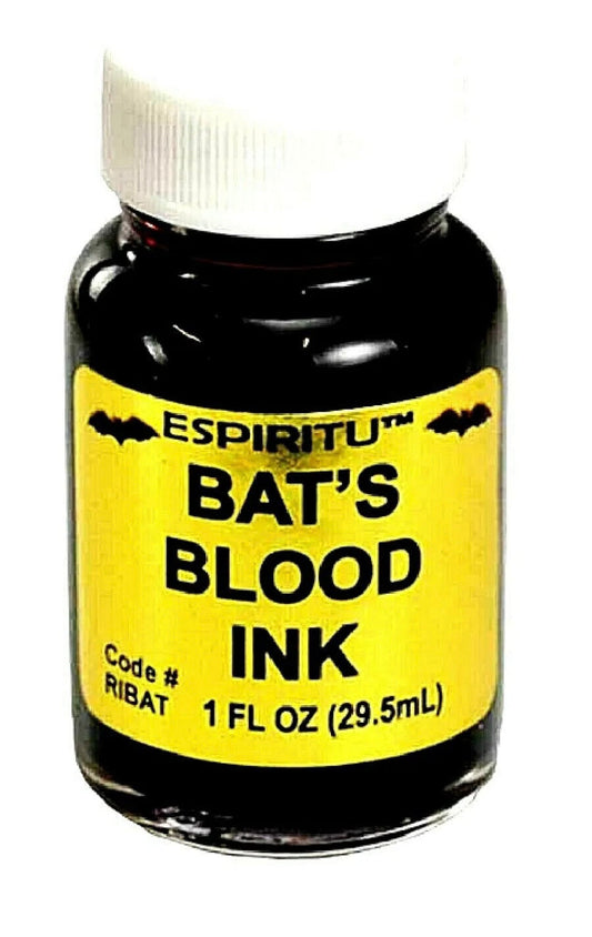 Bat’s Blood Ink | 1 FL Oz | Adds Power to Spells | Write Intentions, Names, & Spells for Book of Shadows | Enhances Effectiveness