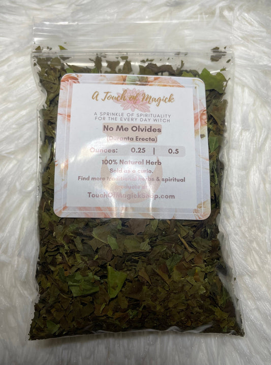 No Me Olvides | Forget-Me-Not | Dried Herb | Duranta Erecta | Used in Love, Attraction & Domination Spells | 0.25 or 0.5 Ounce Dried Herb