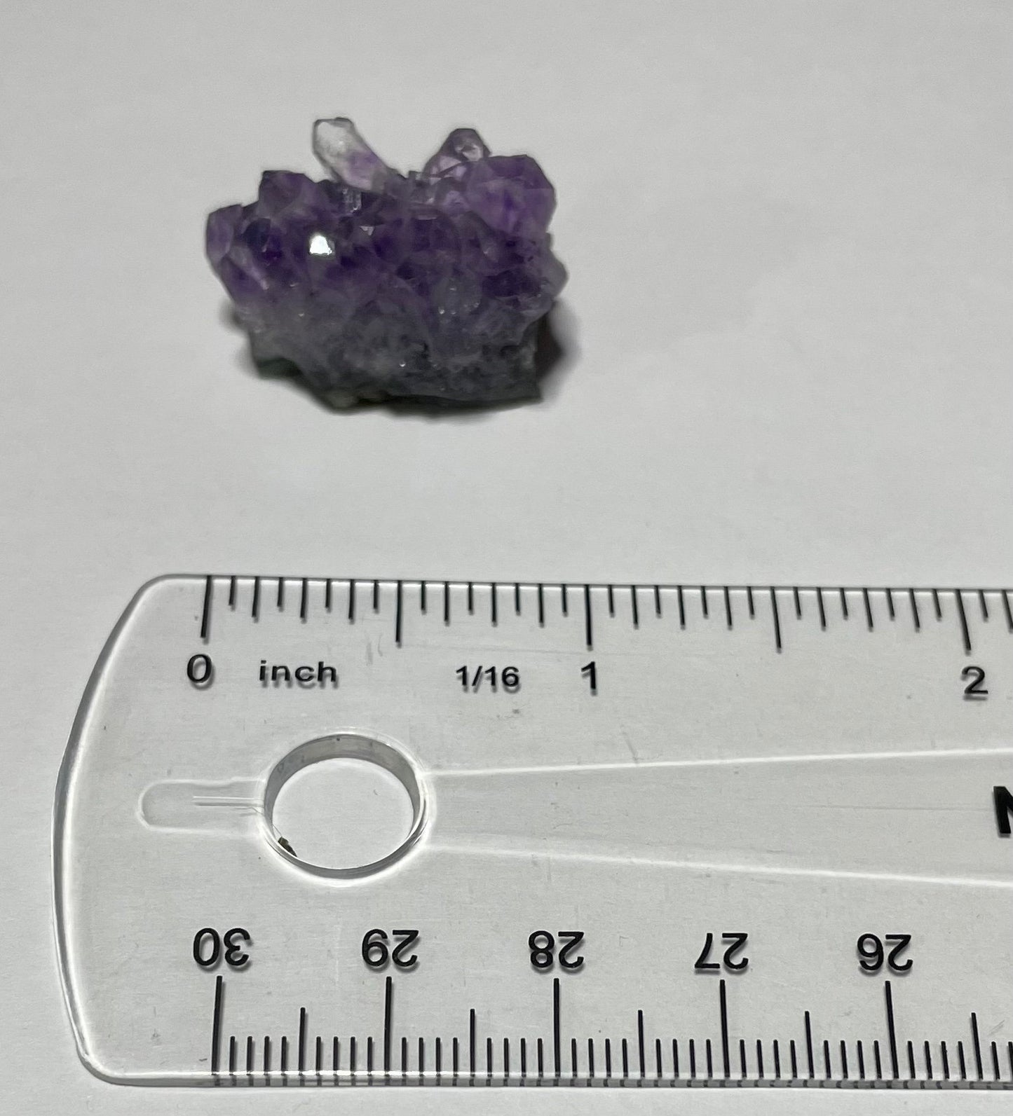 Amethyst Geode | Small | Natural | Rough | Approximately 1 Inch | Spiritual Stone & Crystal | Witch Decor | Altar Decor | Psychic Intuition