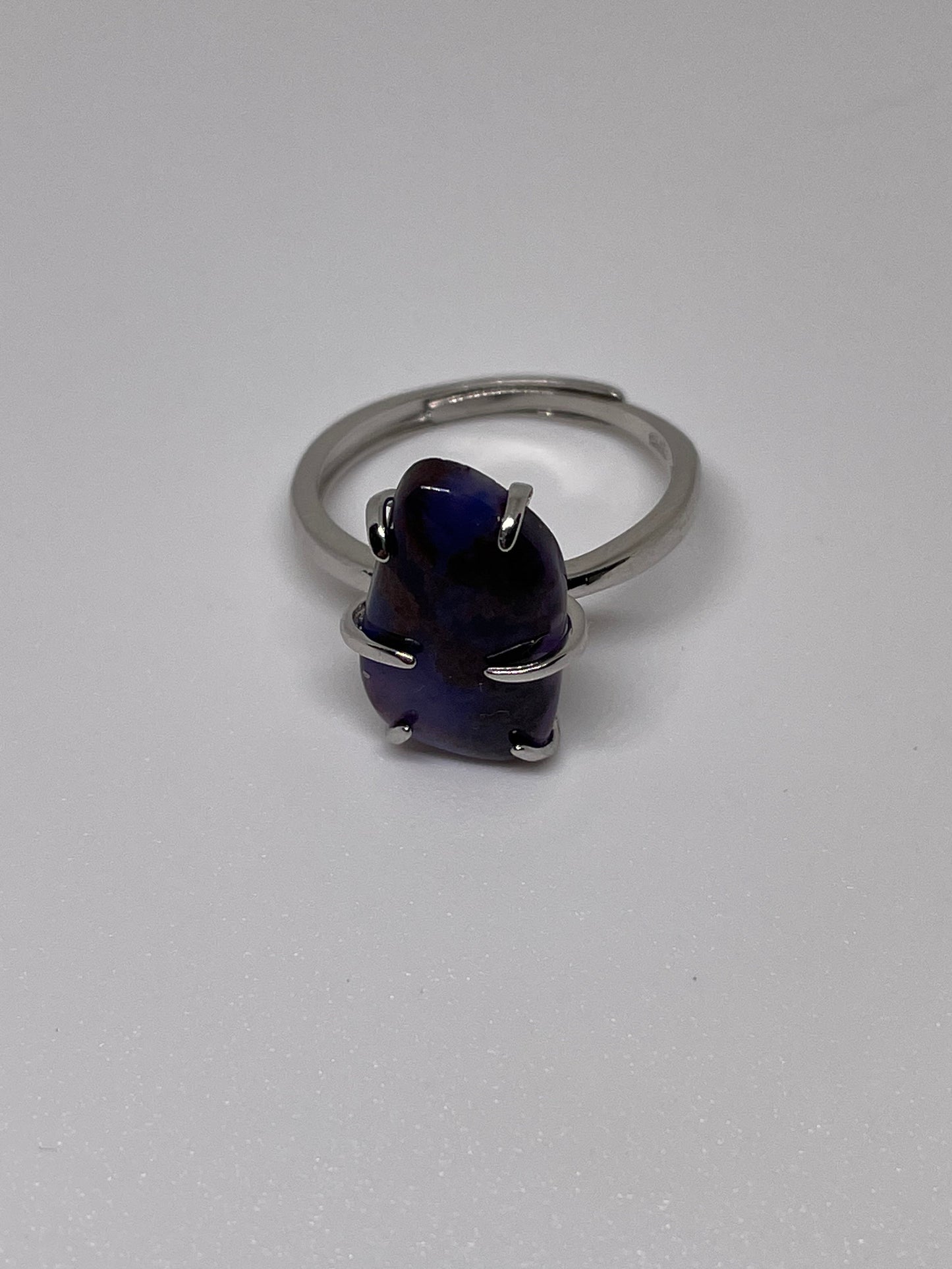 Sugilite Ring | Top Quality AAA | 925 Sterling Silver | Spiritual Jewelry | Psychic Development | Witch Talisman | Spiritual Crystal