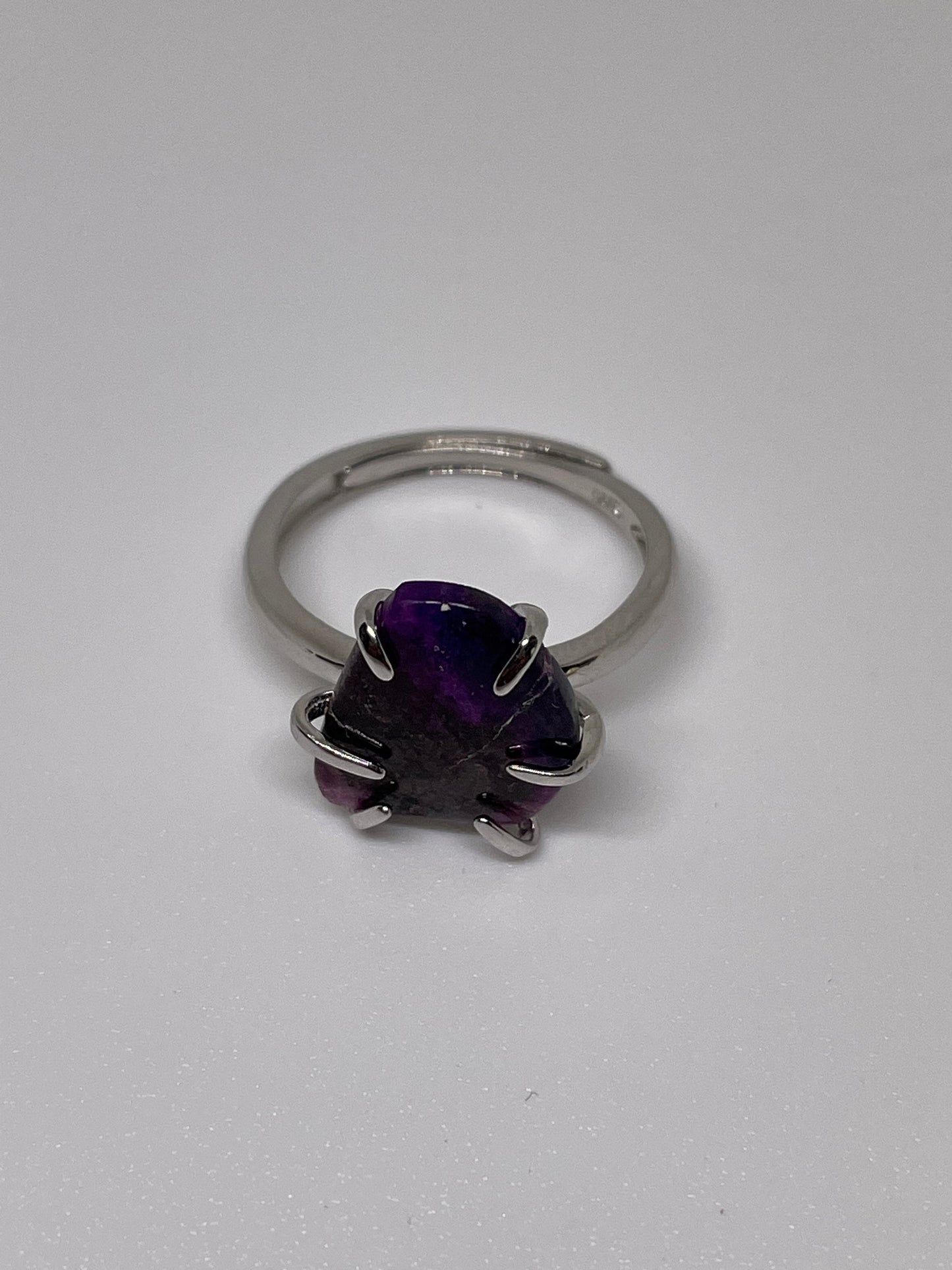 Sugilite Ring | Top Quality AAA | 925 Sterling Silver | Spiritual Jewelry | Psychic Development | Witch Talisman | Spiritual Crystal