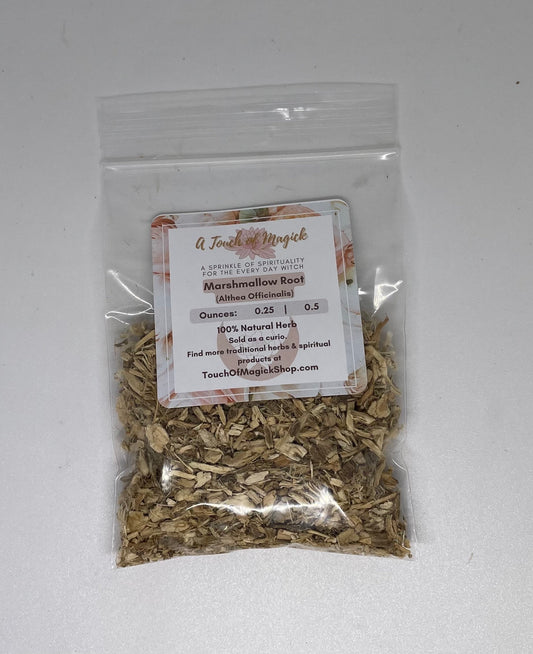 Marshmallow Root | Althea Officinalis | Spiritual Healing, Stimulate Psychic Powers & Spirit Communication | Witch Herb | Spells | 0.5 Oz