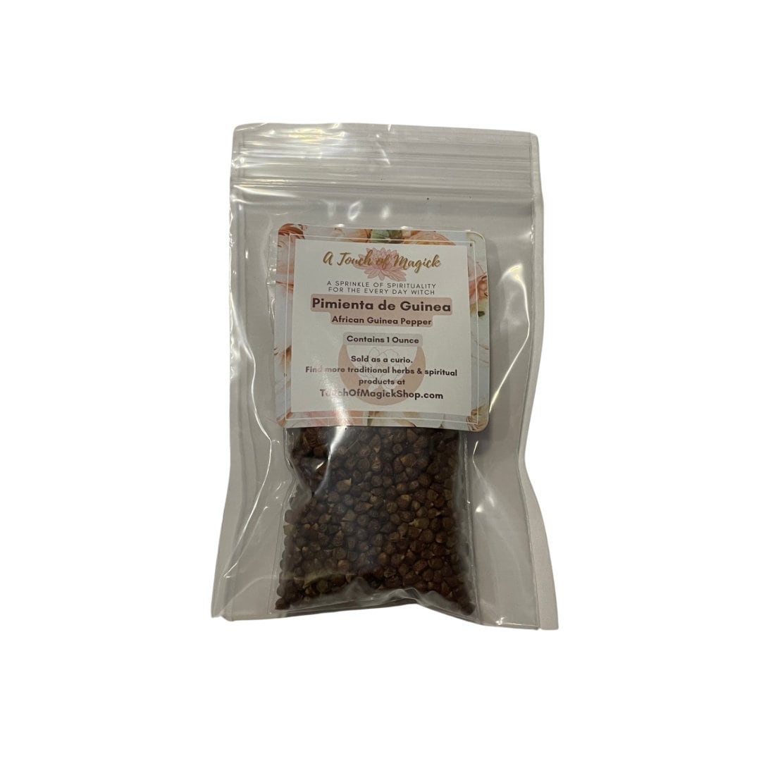 Pimienta de Guinea | African Guinea Pepper | Grains of Paradise | 1 Ounce | Traditional | Santeria | Hoodoo | Voodoo | Rituals | Ceremonies