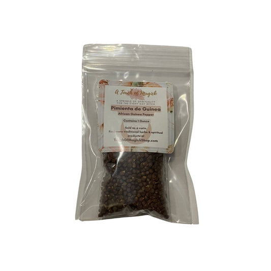 Pimienta de Guinea | African Guinea Pepper | Grains of Paradise | 1 Ounce | Traditional | Santeria | Hoodoo | Voodoo | Rituals | Ceremonies