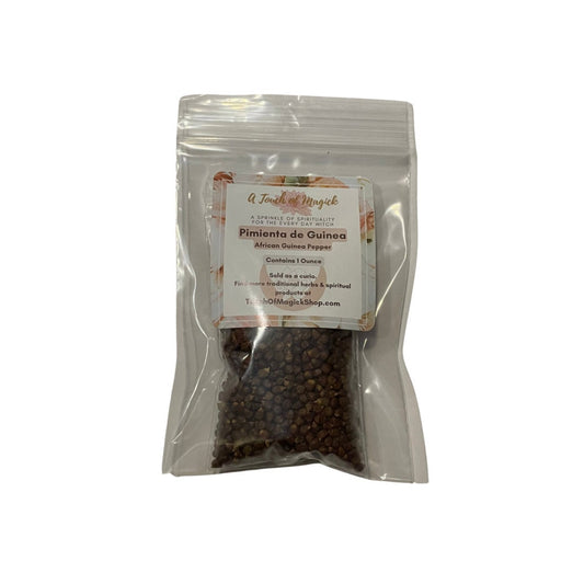 Pimienta de Guinea | African Guinea Pepper | Grains of Paradise | 1 Ounce | Traditional | Santeria | Hoodoo | Voodoo | Rituals | Ceremonies