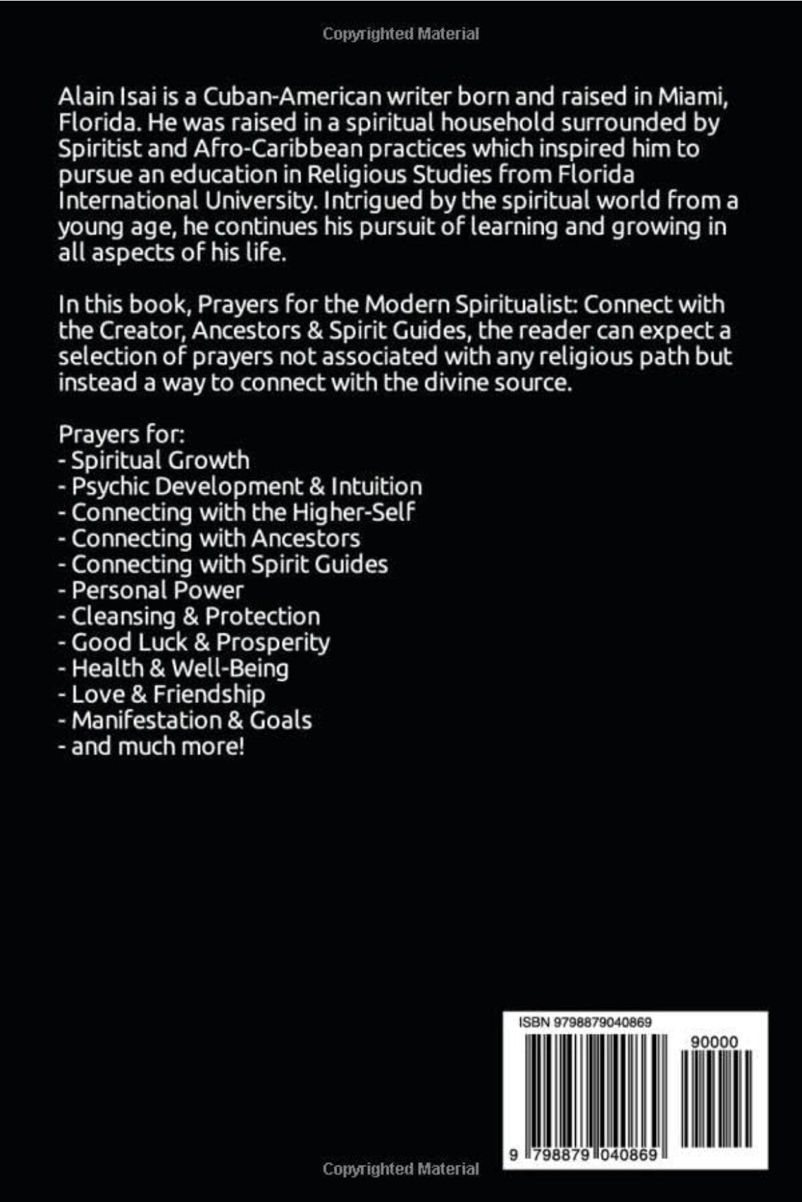 Prayers for the Modern Spiritualist: Connect with the Creator, Ancestors & Spirit Guides | Alain Isai [Paperback Book] | English |