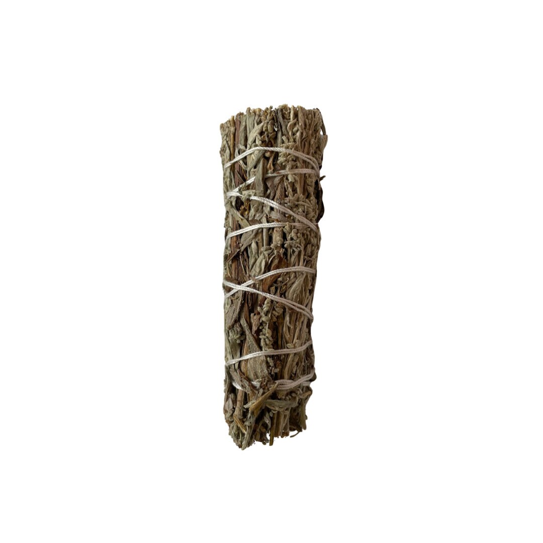 Black Sage | Mugwort | Smudge Stick | 4 Inches | Traditional Herb Manufacturer and Supplier