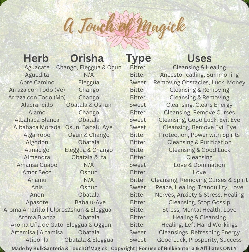 Pomarrosa | Dried Herb | 0.5 Ounces | Santeria | For Baths, Home & Spiritual Cleansing | Ewe | Lukumi | Voodoo | Hoodoo