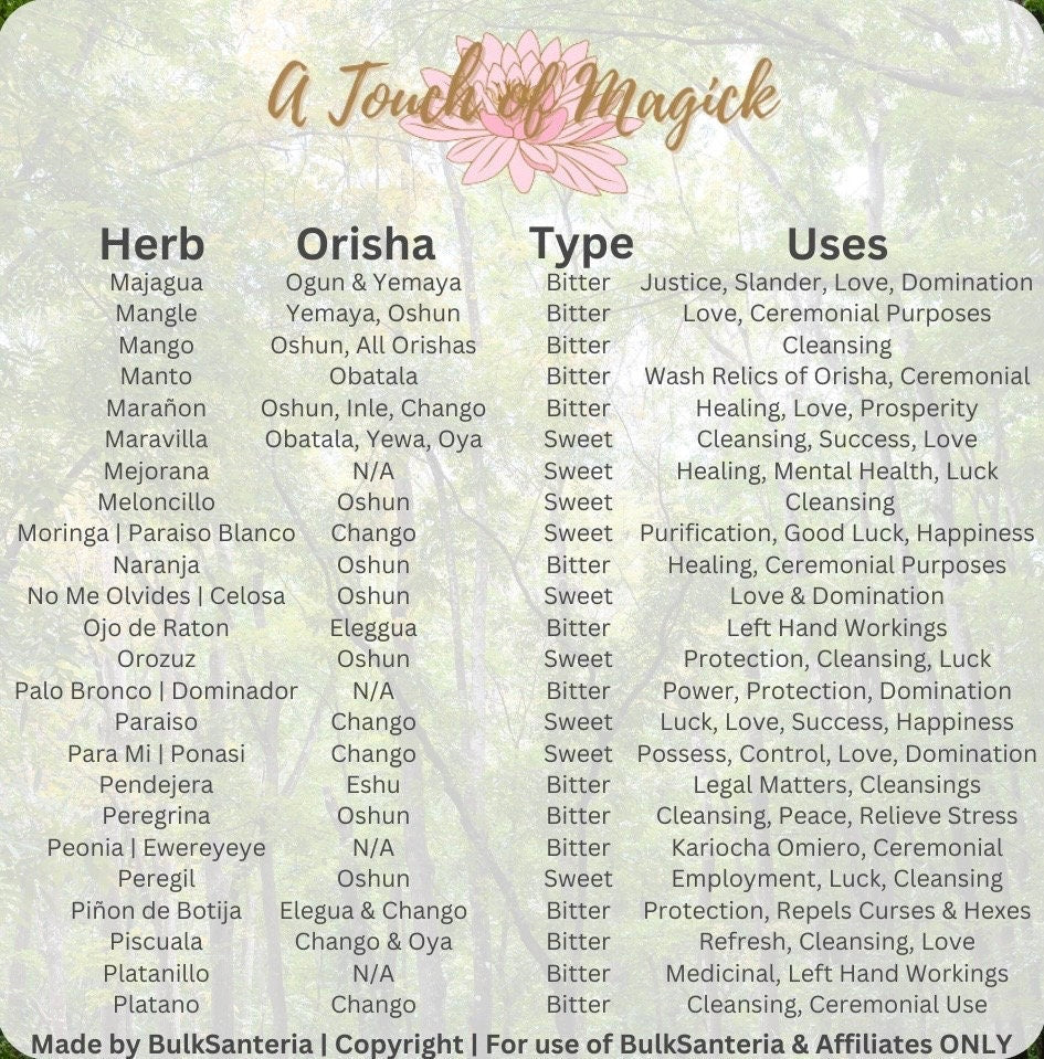 Pomarrosa | Dried Herb | 0.5 Ounces | Santeria | For Baths, Home & Spiritual Cleansing | Ewe | Lukumi | Voodoo | Hoodoo