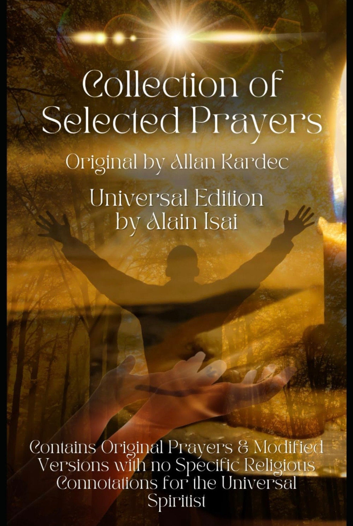 Collection of Selected Prayers by Allan Kardec | Universal Edition by Alain Isai [Paperback Book] | English | Boveda Espiritual | Misas