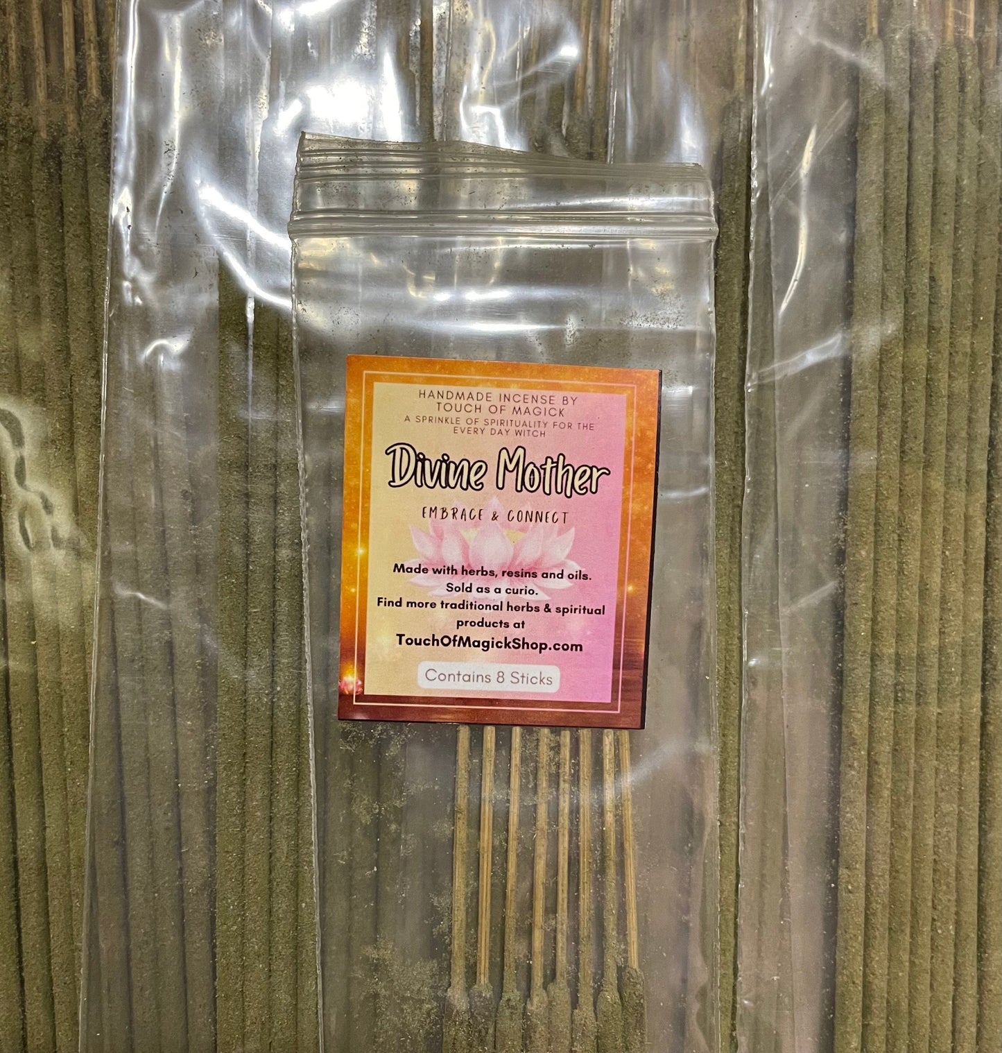 Divine Mother Handmade Incense | 8 Sticks Pack |