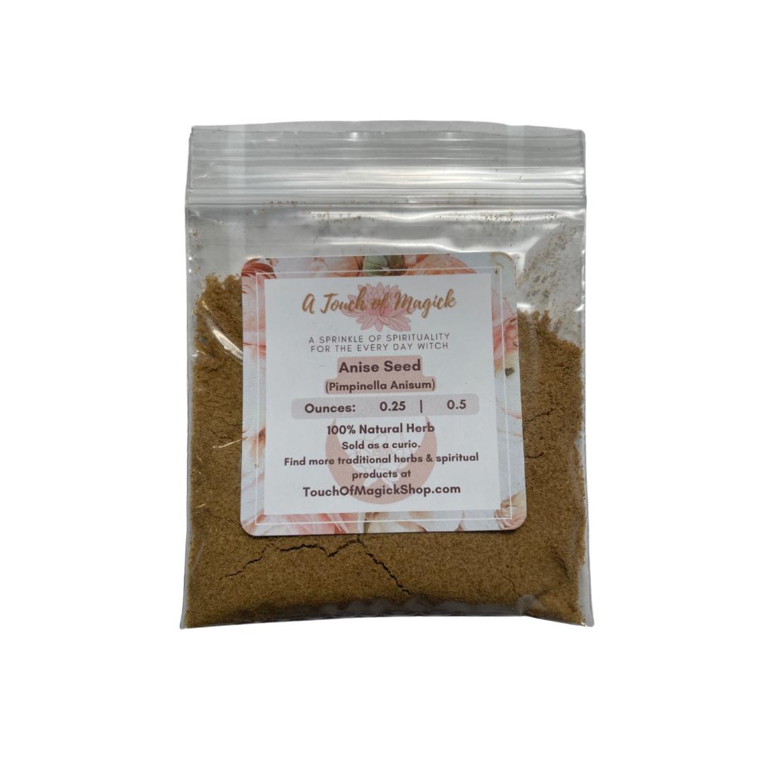 Anise Seed | Pimpinella Anisum | Powder | 0.5 Oz | Traditional Herb Supplier & Manufacturer | Santeria