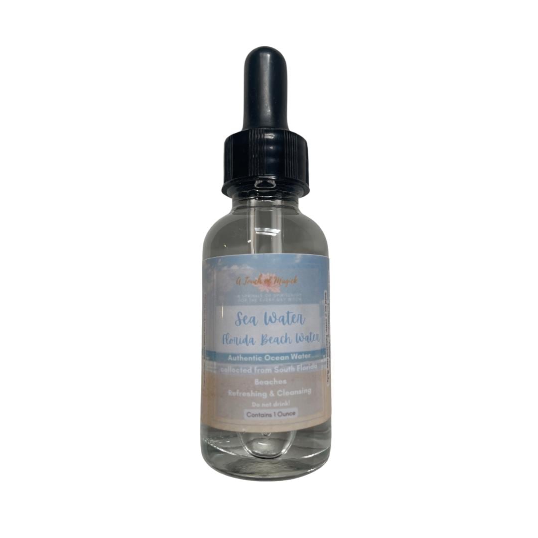 Sea Water | Ocean Water | Beach Water | 1 Ounce | Traditional | Yemaya | Santeria |