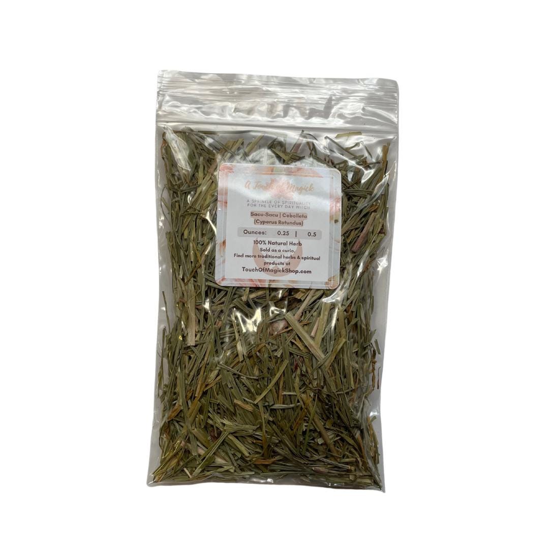 Sacu-Sacu | Cebolleta | Cyperus Rotundus | Nut Grass | 0.5 Ounce Dried | Traditional Herb Supplier & Manufacturer