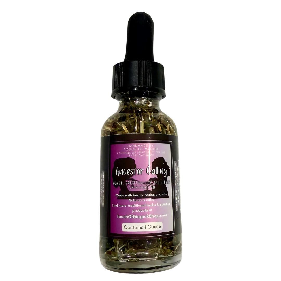 Yemaya | Orisha of the Ocean, Motherhood & Protection | Ritual Oil | Made with Traditional Ingredients | Spell and Ritual Supplies | 1 Oz |