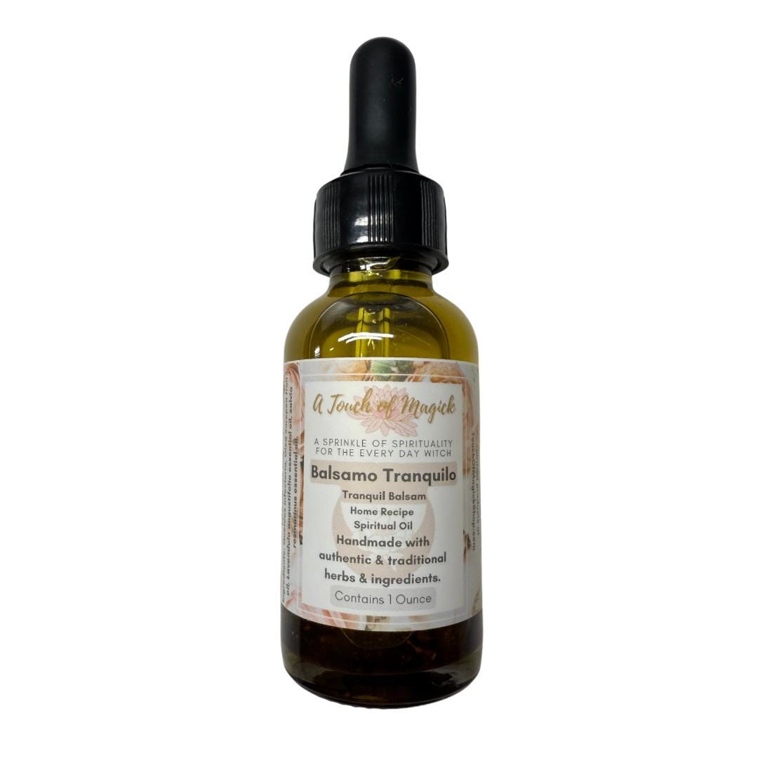 Soothing Balsam Oil | Balsamo Tranquilo | 1 Ounce | Natural | Traditional | Santeria