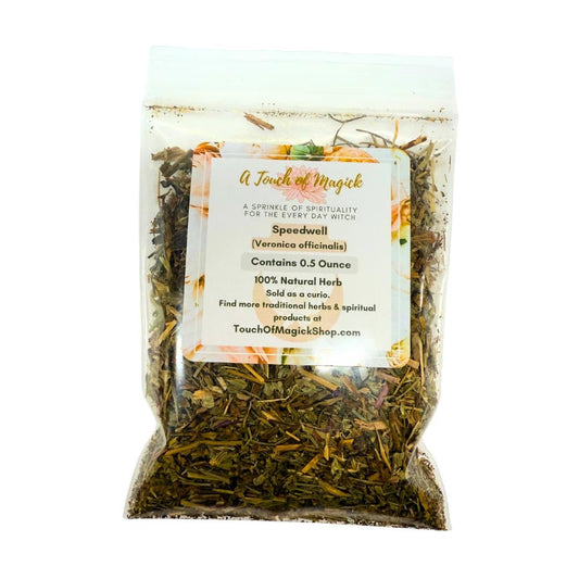 Speedwell | Veronica | Veronica officinalis | Dried Cut Herb | 0.5 Oz | Traditional Herb Supplier & Manufacturer | Spell and Ritual Supplies