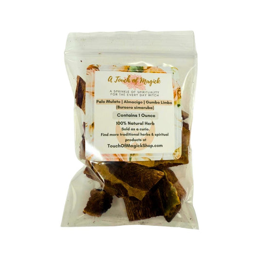 Palo Mulato | Almacigo | Gumbo Limbo | Cut Wood | 1 Oz | Traditional Herb Supplier | Spell Supplies