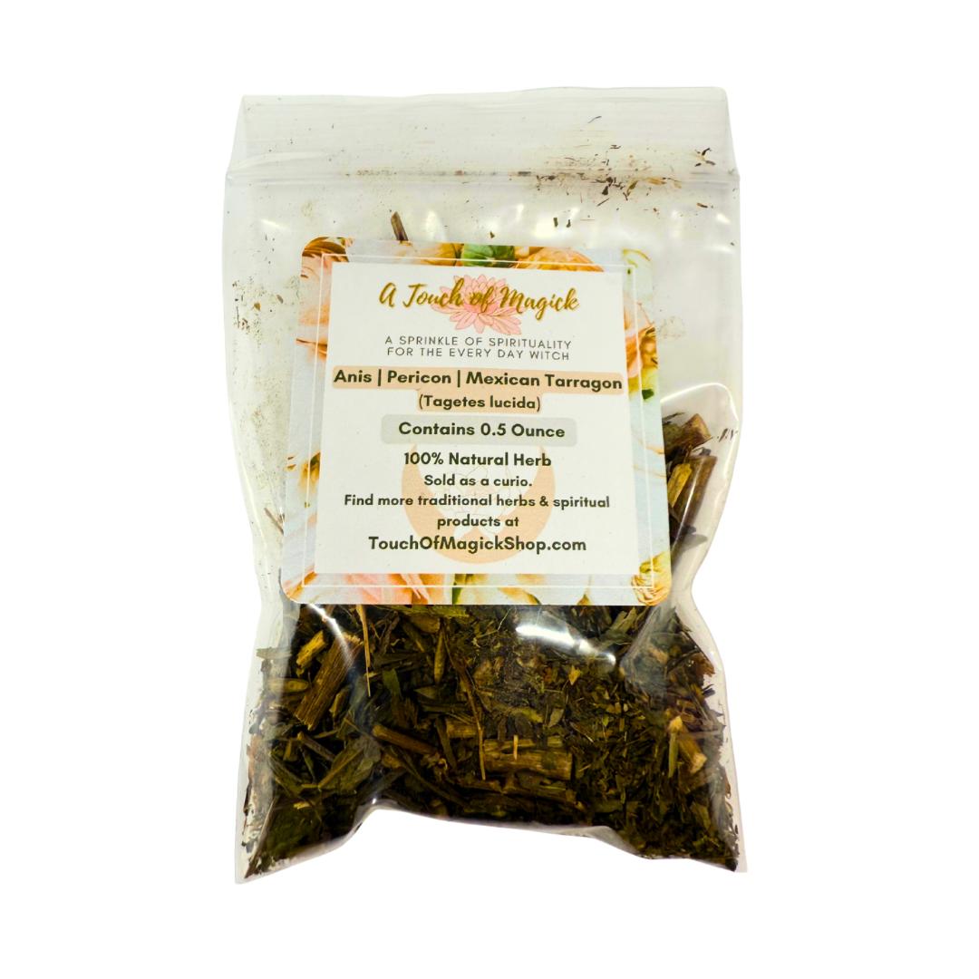 Anis | Pericon | Tagetes lucida | Traditional Herb Manufacturer and Supplier| Ochun | Santeria | 0.5 Oz