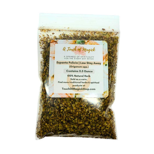 Hierba Espanta Policia | Origanum spp. | Dried Cut Herb | Traditional Herb Supplier | Santeria | 0.5 Oz