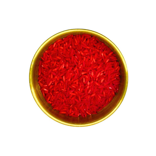 Red Ritual Rice | Ingredient for Charm Bags, Rituals, and Spells | 2oz | Handcrafted