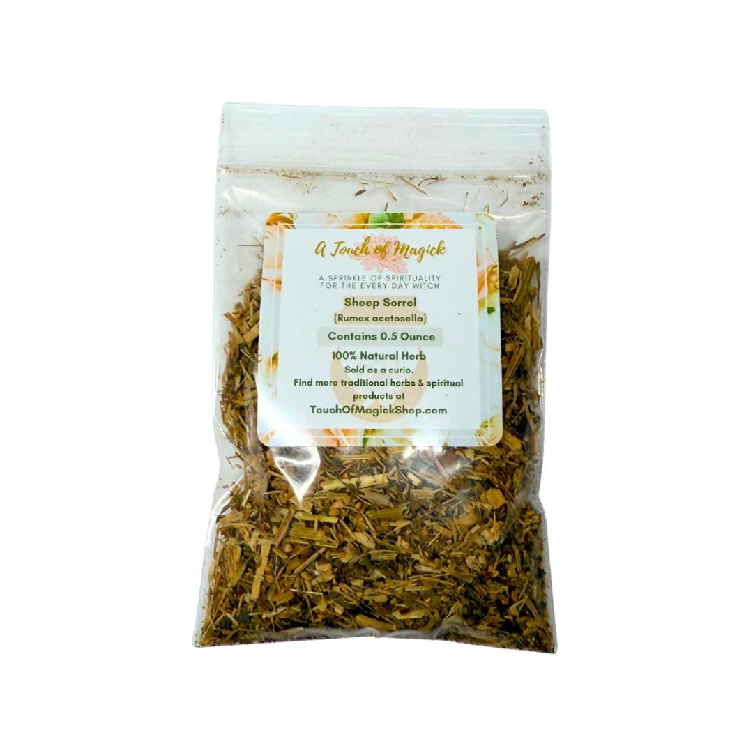 Sheep Sorrel | Rumex acetosella | 0.5 Ounces | Witch Herbs & Spell Supplies | Traditional Herb Supplier and Manufacturer
