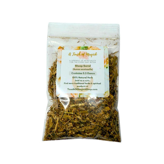 Sheep Sorrel | Rumex acetosella | 0.5 Ounces | Witch Herbs & Spell Supplies | Traditional Herb Supplier and Manufacturer
