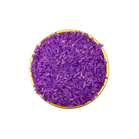 Purple Ritual Rice | Ingredient for Charm Bags, Rituals, and Spells | 2oz | Handcrafted