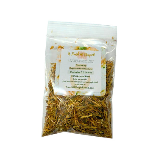 Centaury | Centaurium erythraea | 0.5 Ounces | Witch Herbs for Spells | 0.5 Oz | Traditional Herb Supplier & Manufacturer