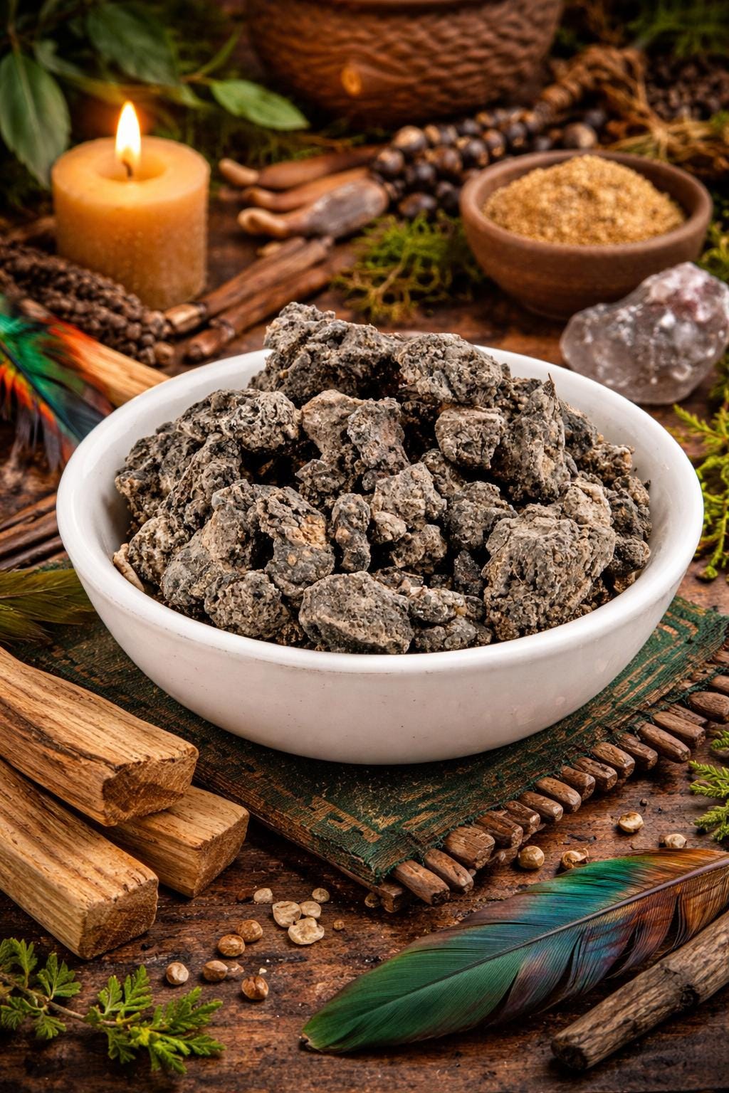 Palo Santo Resin | 1/2 OZ | Traditional Herbs | Spell Ingredients & Supplies