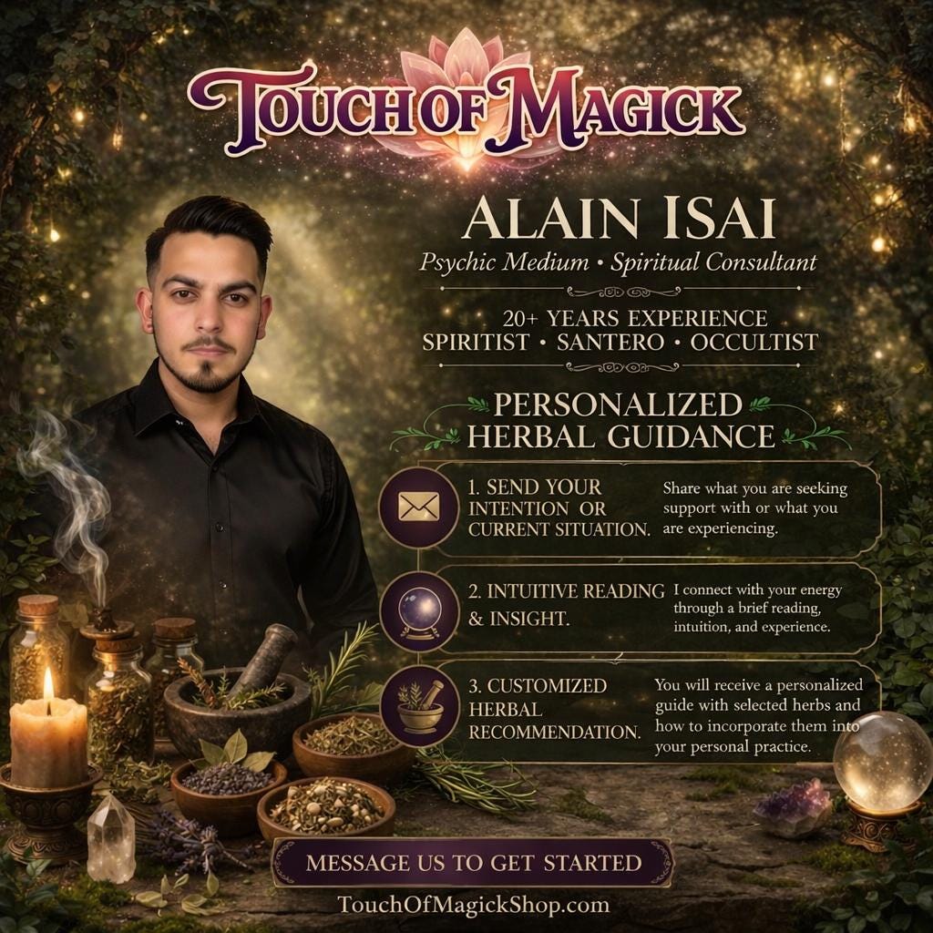 Personalized Herbal Guide & Recommendations | Spiritual Reading and Psychic Medium Consultation | English and Spanish Bilingual | PDF