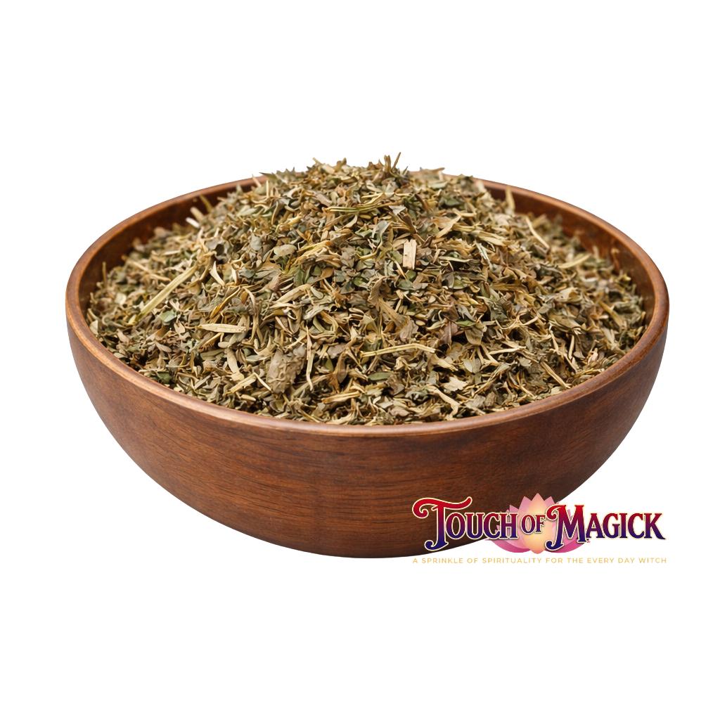 Five Finger Grass | Cinquefoil | Potentilla | Traditional Herb Supplier & Manufacturer | Spells | Wicca | Pagan Hoodoo | 0.5 Oz