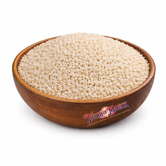 Sesame Seeds (Hulled) | Dried | 0.5 Ounces | Traditional Herb Supplier & Manufacturer | Pagan |