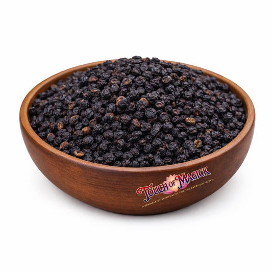 Elder Berries | Bayas de Sauco | Dried | 0.5 Ounces | Traditional Herb Supplier & Manufacturer | Pagan |