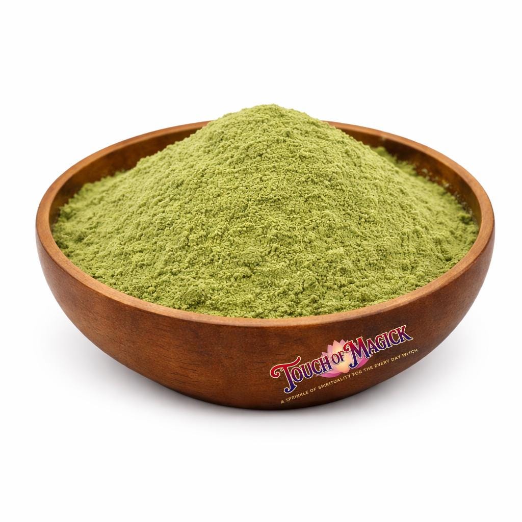 Blessed Thistle Powder | Cnicus Benedictus | 0.5 Ounces | Traditional Herb Manufacturer and Supplier | Use in Spells | Voodoo | Hoodoo