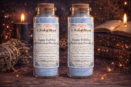 Gypsy Evil Eye Protection Powder | 1 Ounce | Spell Supplies | Handmade
