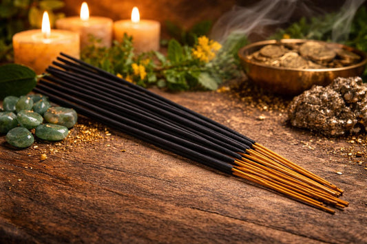 Open Roads Incense Sticks (20) | Hand Dipped Ritual Incense | Road Opening Ritual Supply | Spiritual Incense for Cleansing & Intention Work