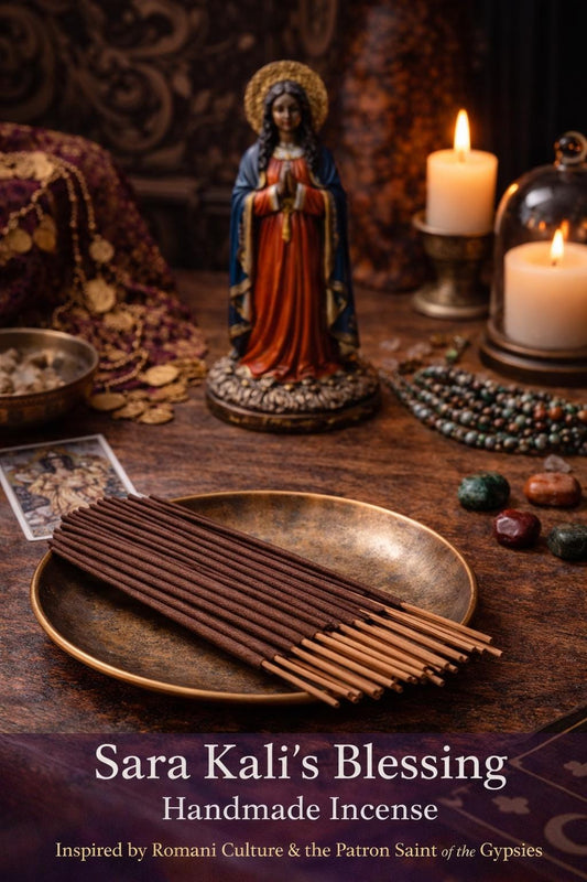 Saint Sara Kali's Blessings Handmade Incense | Inspired by the Patron Saint of the Gypsies | Offering | Herbal