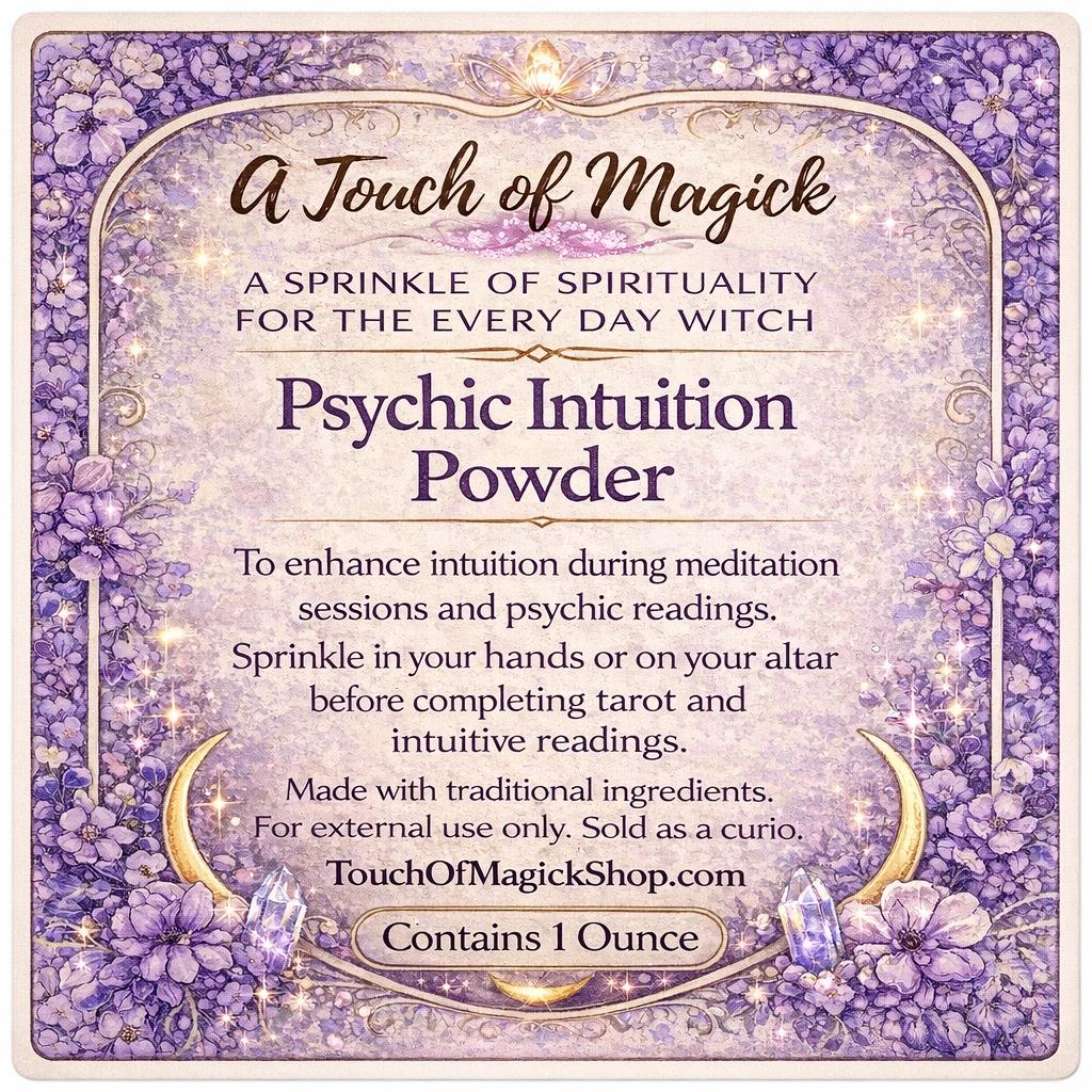 Gypsy Psychic Intuition Powder | 1 oz | Witch & Ritual Supplies