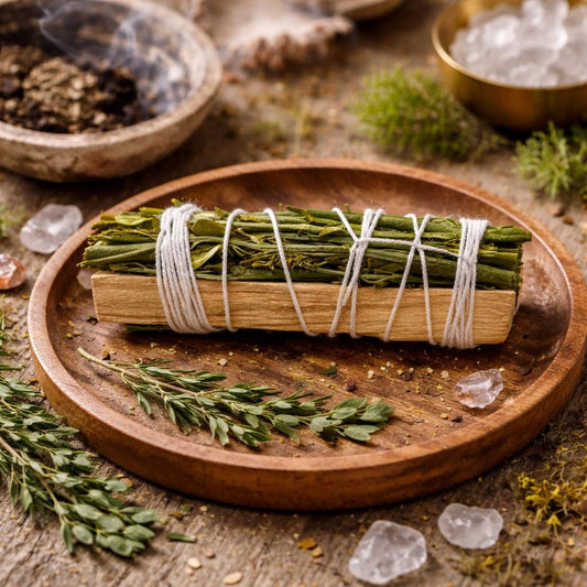 Arruda-Palo Santo Smudge Stick | 4 Inches | Traditional Herb Supplier & Manufacturer |