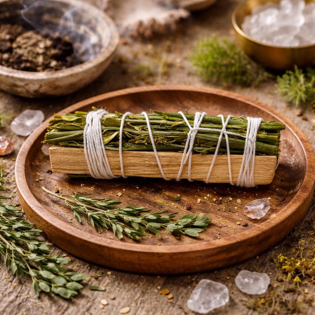 Arruda-Palo Santo Smudge Stick | 4 Inches | Traditional Herb Supplier & Manufacturer |