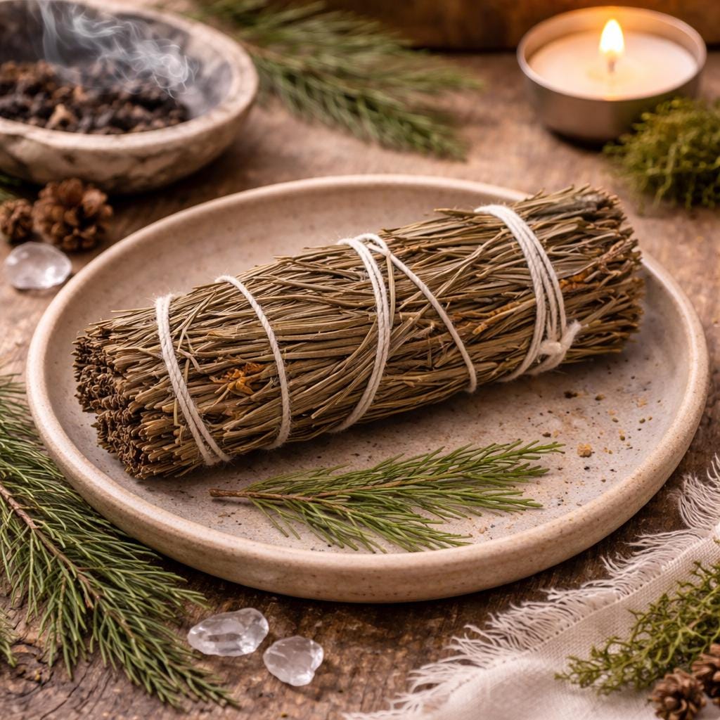 Pine Smudge Stick | 4 Inches | Traditional Herbs