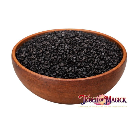 Black Hawaiian Salt | 0.5 Oz | Traditional Herb Supplier & Manufacturer | Hoodoo | Witchcraft | Spell Supplies