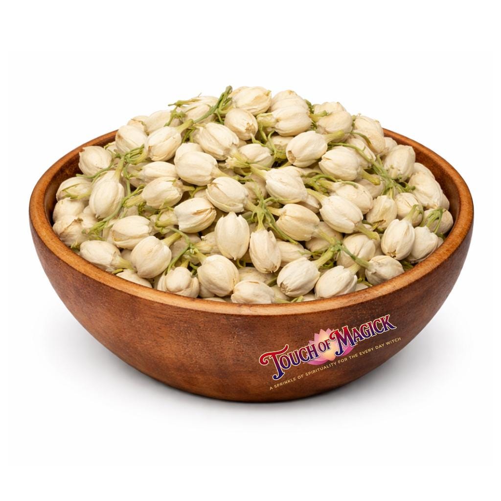 Jasmine Flower | Jasminum Officinale | 0.5 Ounces | Traditional Herb Supplier & Manufacturer | Use in Spells