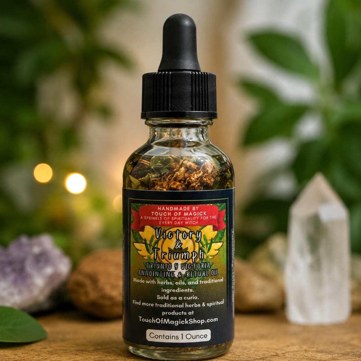 Boredom Oil | Left-Hand Path | Made with Traditional Ingredients | Ritual and Spell Supplies | 1 Oz | Annointing | Hoodoo | Santeria