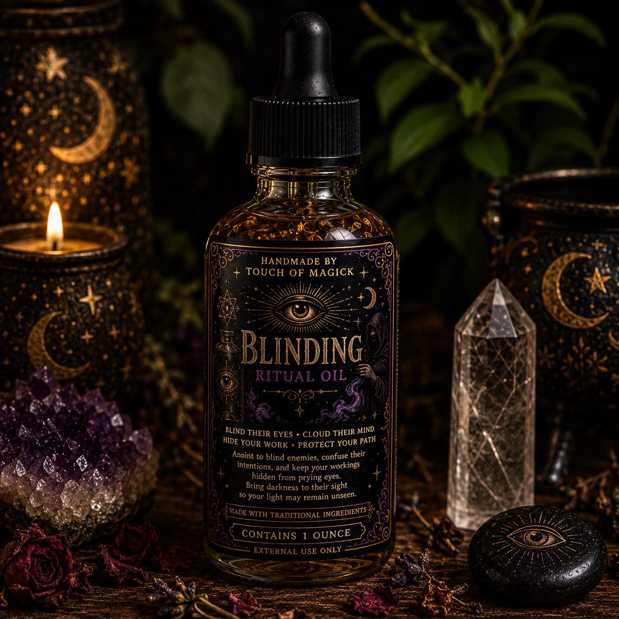 Ancient Wisdom Ritual Oil | Made with Traditional Ingredients | Ritual and Spell Supplies | 1 Oz | Annointing | Hoodoo | Santeria