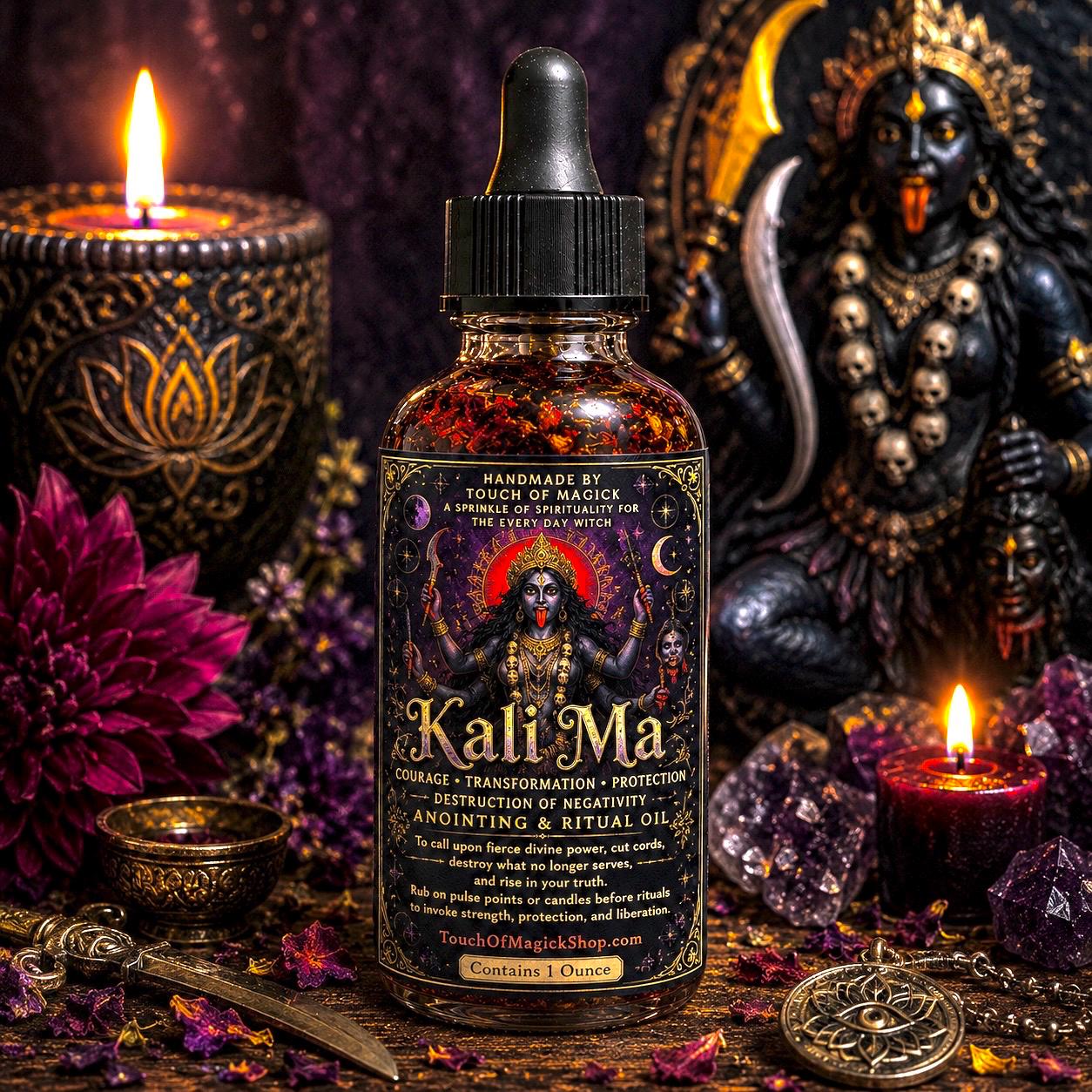 Eleggua | Orisha of the Crossroads | Ritual Oil | Made with Traditional Ingredients | Spell and Ritual Supplies | 1 Oz |