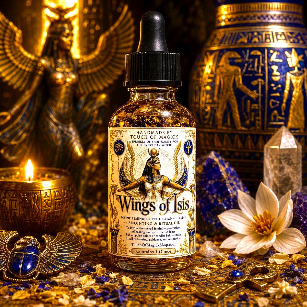 Chango | Orisha of Power, Strength & Justice | Ritual Oil | Made with Traditional Ingredients | Spell and Ritual Supplies | 1 Oz |