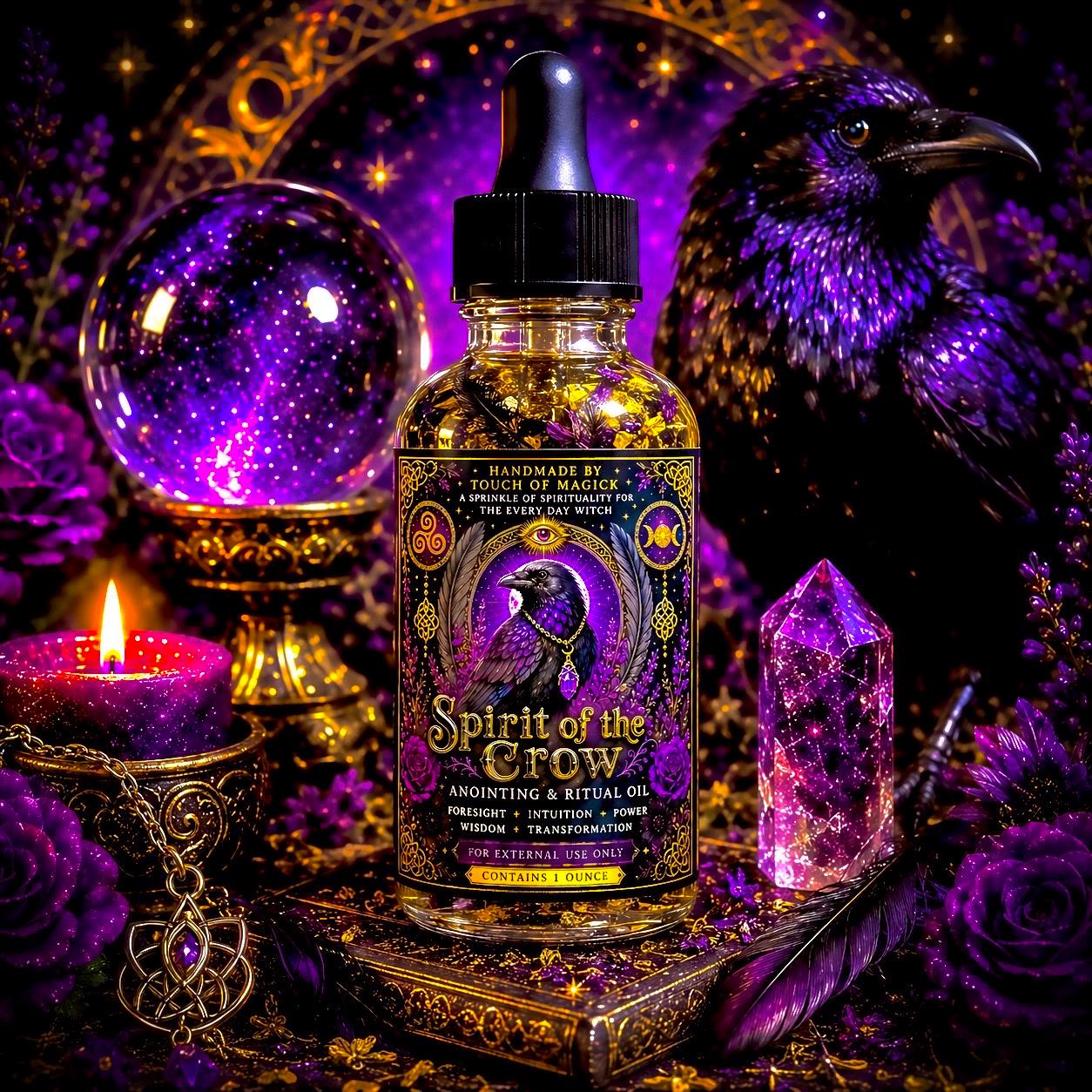 Babalu-Aye | Orisha of Protection & Wellness | Ritual Oil | Made with Traditional Ingredients | Spell and Ritual Supplies | 1 Oz